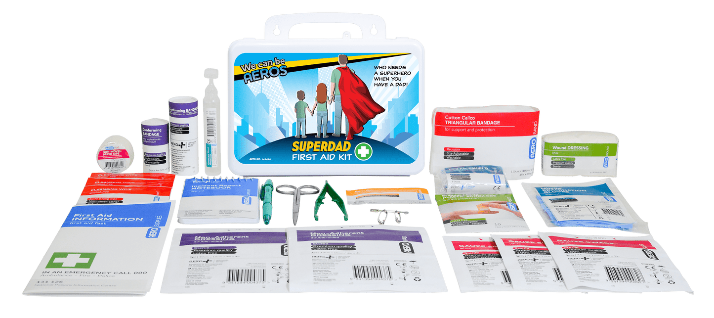 SUPERDAD 2 Series Plastic Waterproof First Aid Kit