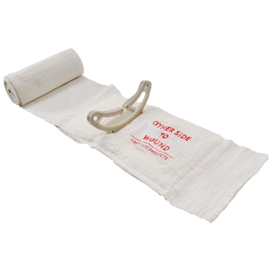 FIRSTCARE Civilian Trauma & Hemorrhage Control Bandage 10 x 17cm (White)