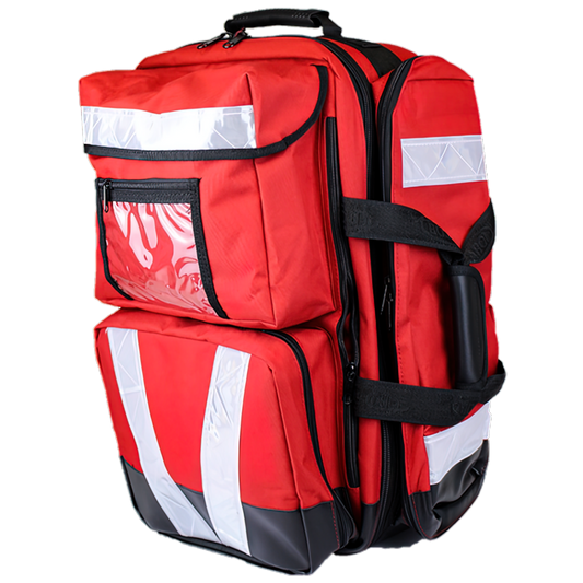 AEROBAG Red Trauma First Aid Backpack 48 x 54 x 32cm (EMPTY)