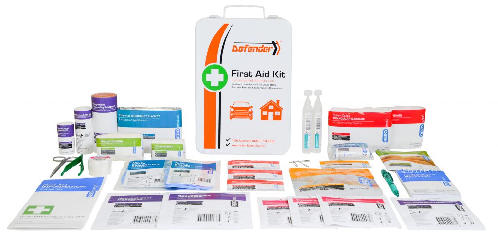 DEFENDER 3 Series Metal Tough First Aid Kit