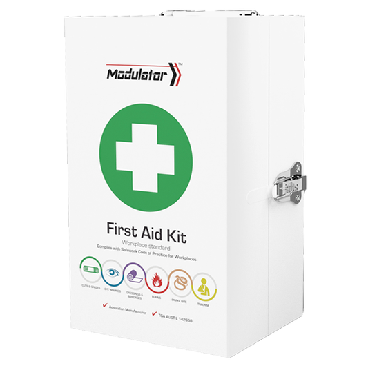 MODULATOR 4 Series Metal Cabinet First Aid Kit