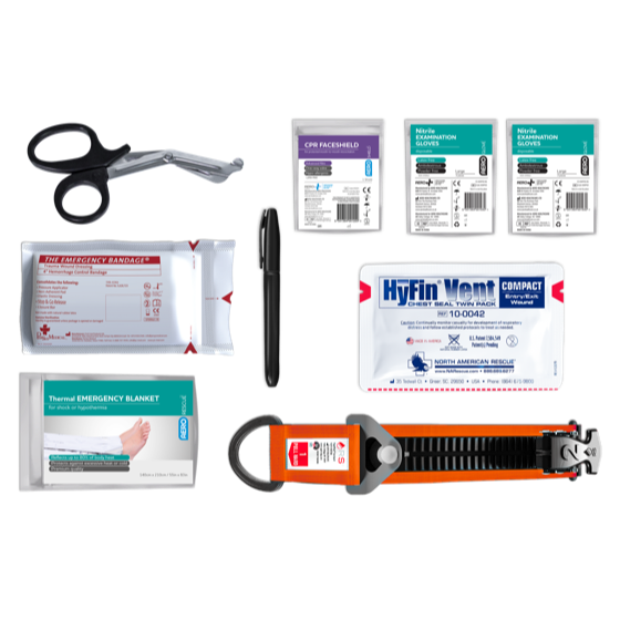 RAPIDSTOP Medium Bleed Control Kit – Tactical 13 x 18 x 8cm