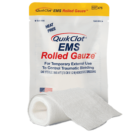 QUIKCLOT Haemostatic EMS Roll 7.5cm x 1.2M