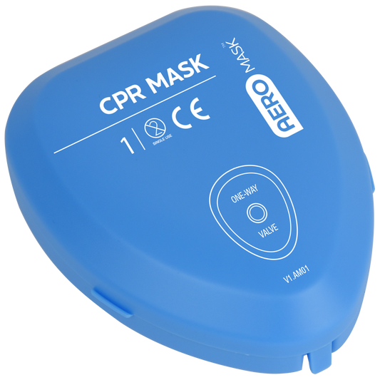 AEROMASK CPR Mask in hard cover (GST Free)